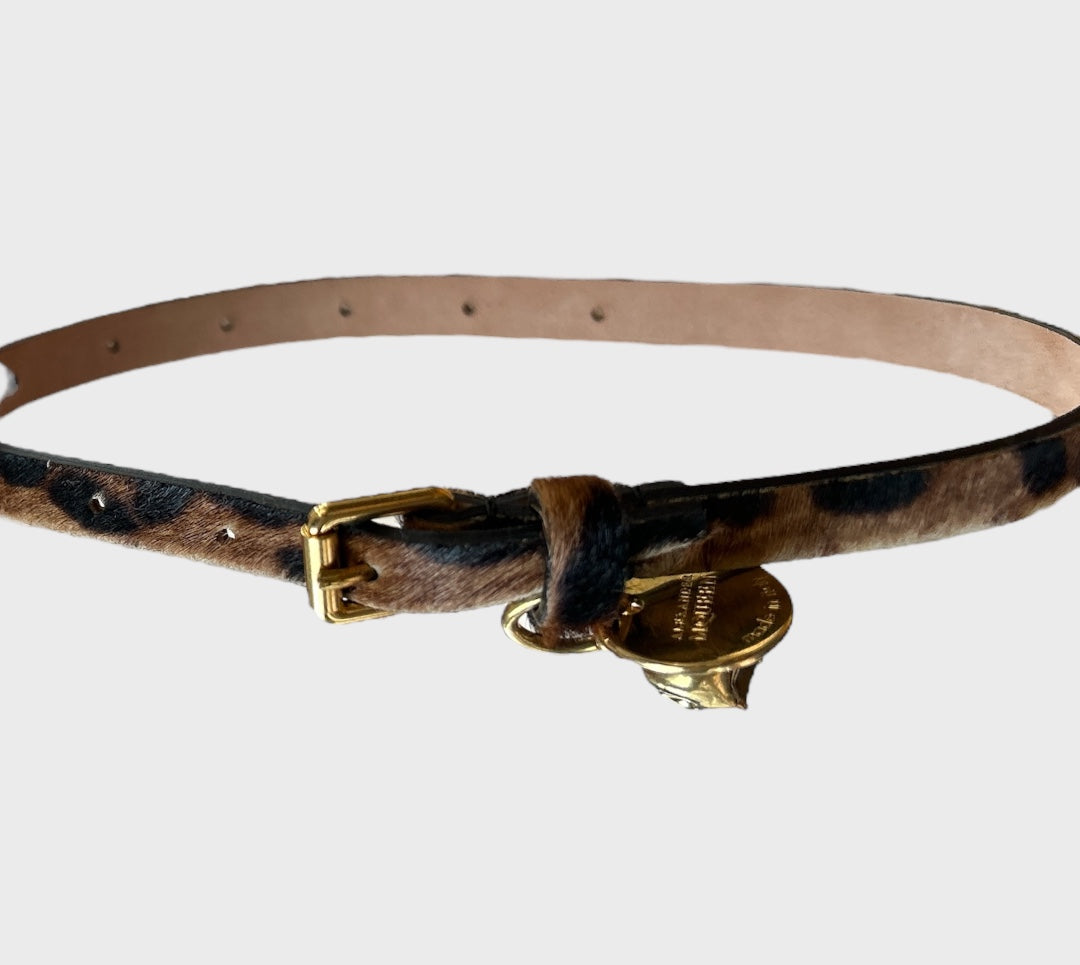 Alexander McQueen Leopard print Choker