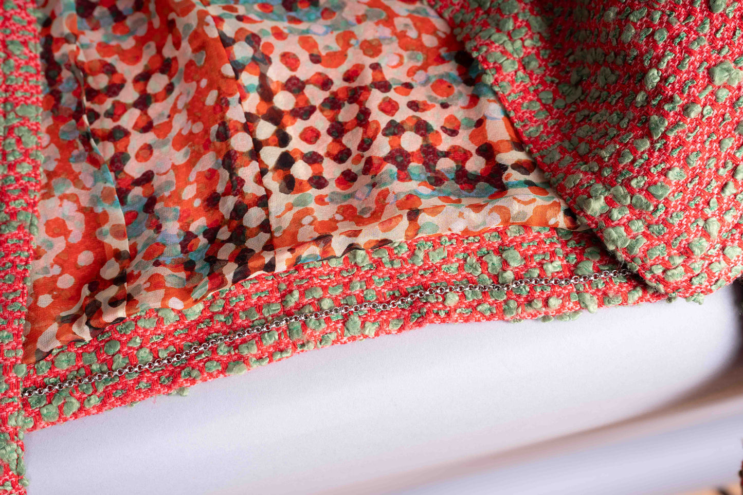 Pre-Owned Chanel Tweed Jacket (42)