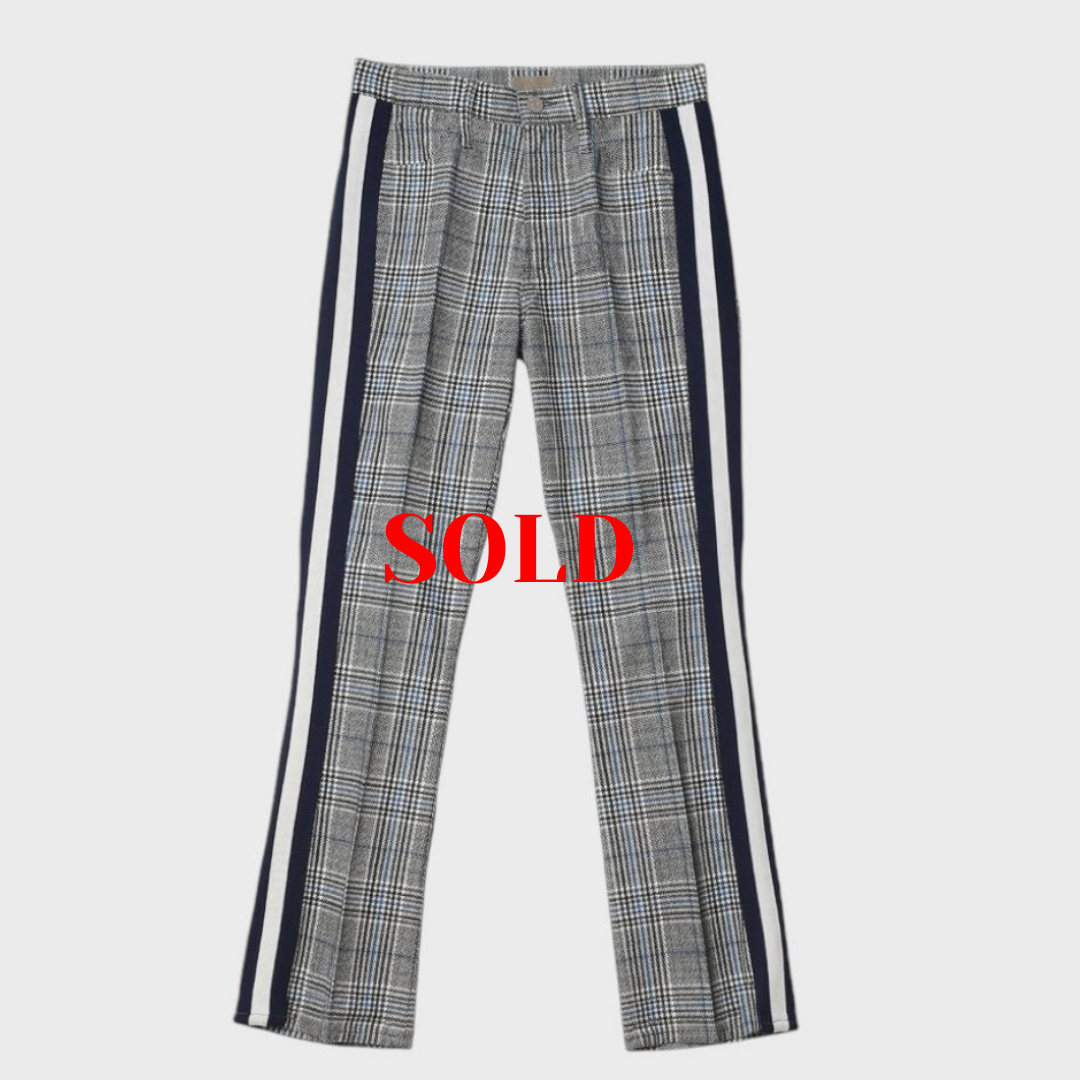 Mother denim insider ankle pant Blue Plaid size 29