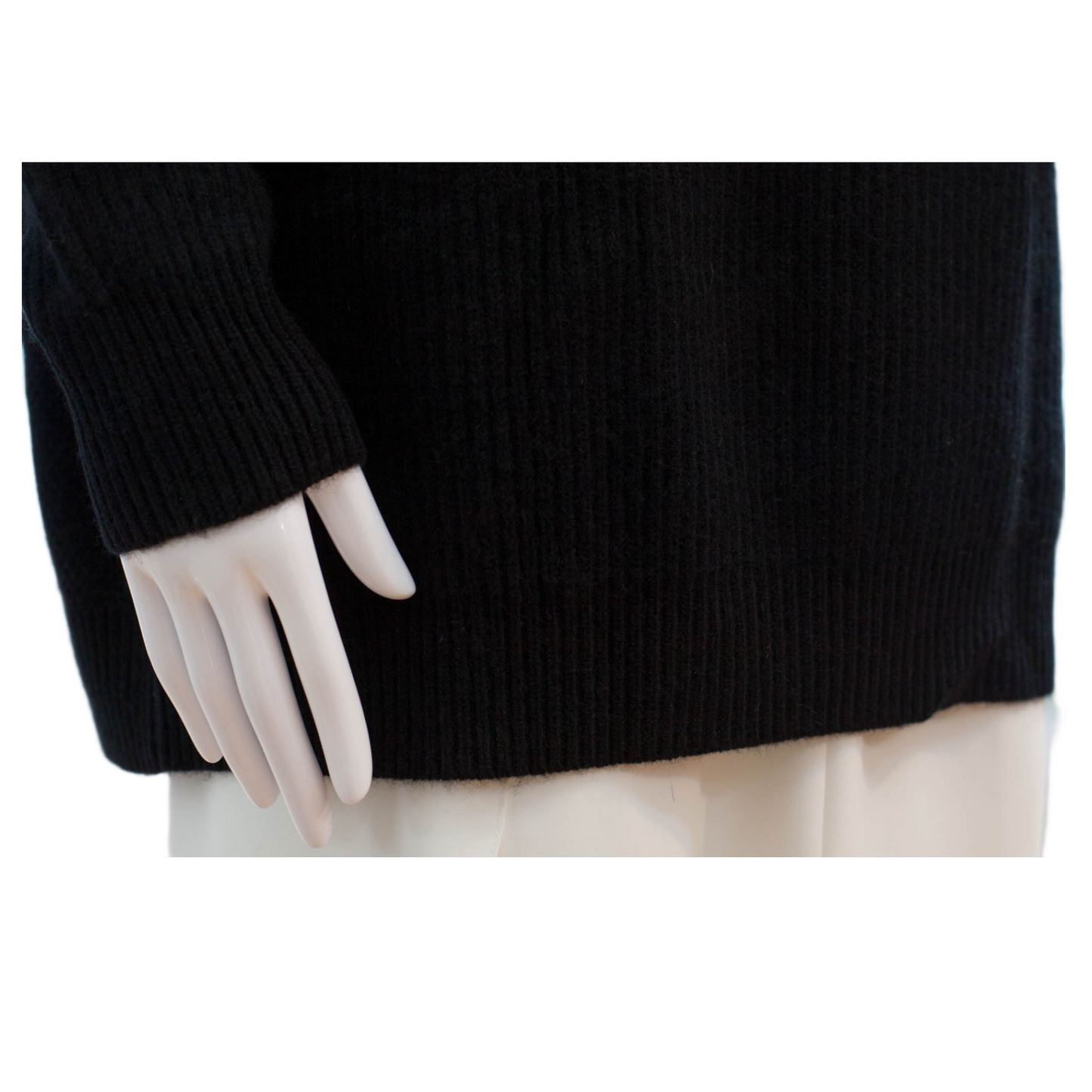 Pre-Owned Max Mara Ribbed Turtleneck Sweater (S)