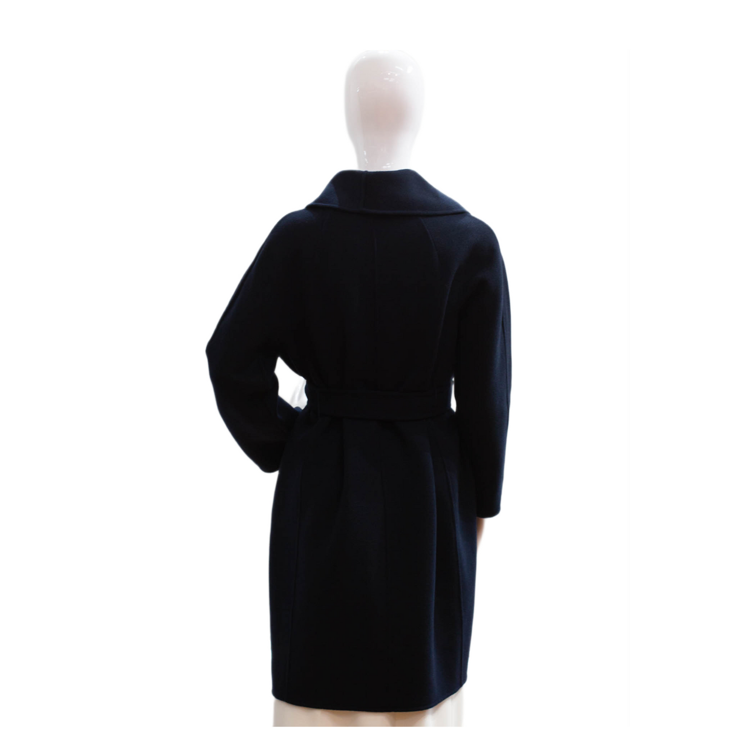 Pre-Owned 'S Max Mara Wool Wrap Coat (36)