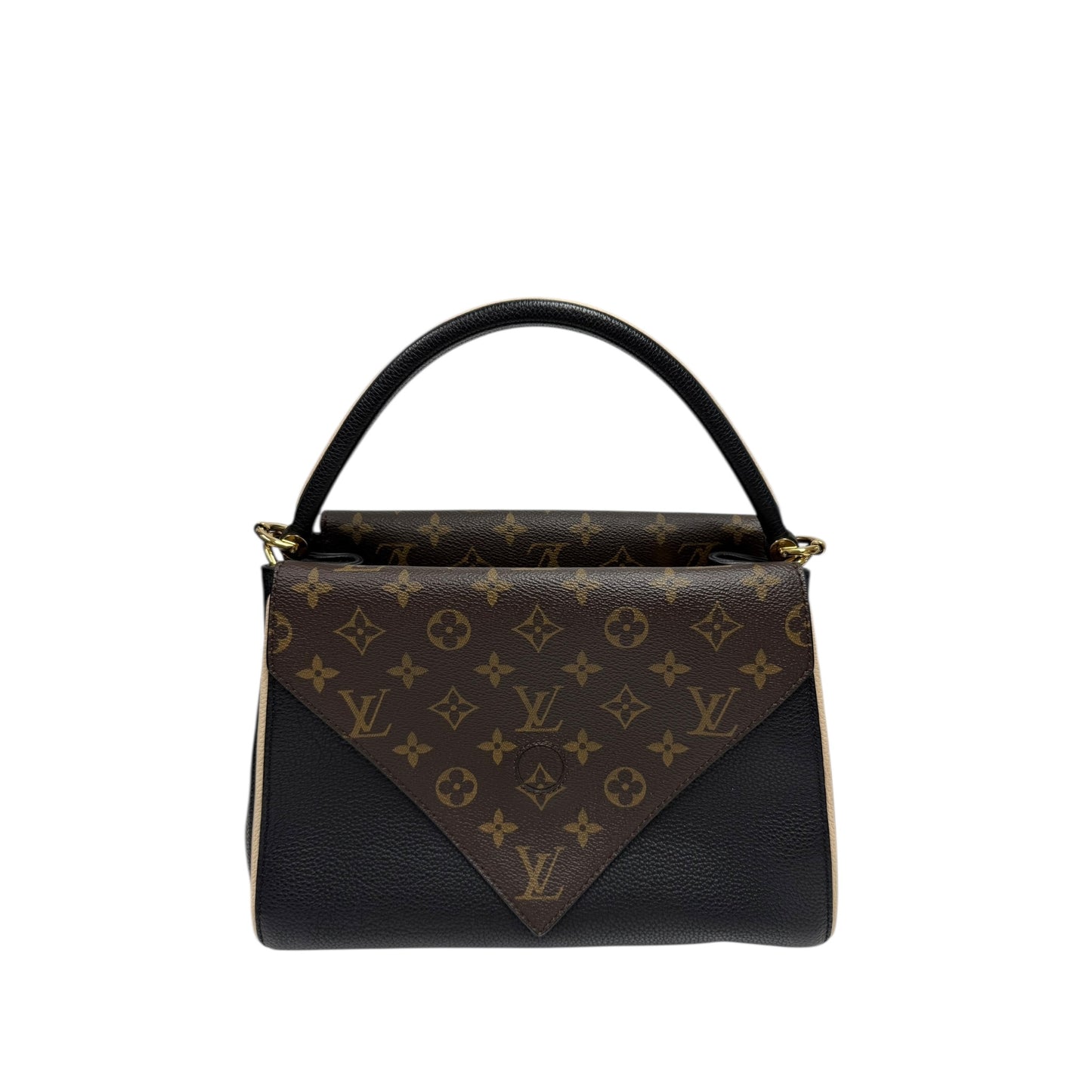 Preowned Louis Vuitton Double V Mono Leather Authenthic