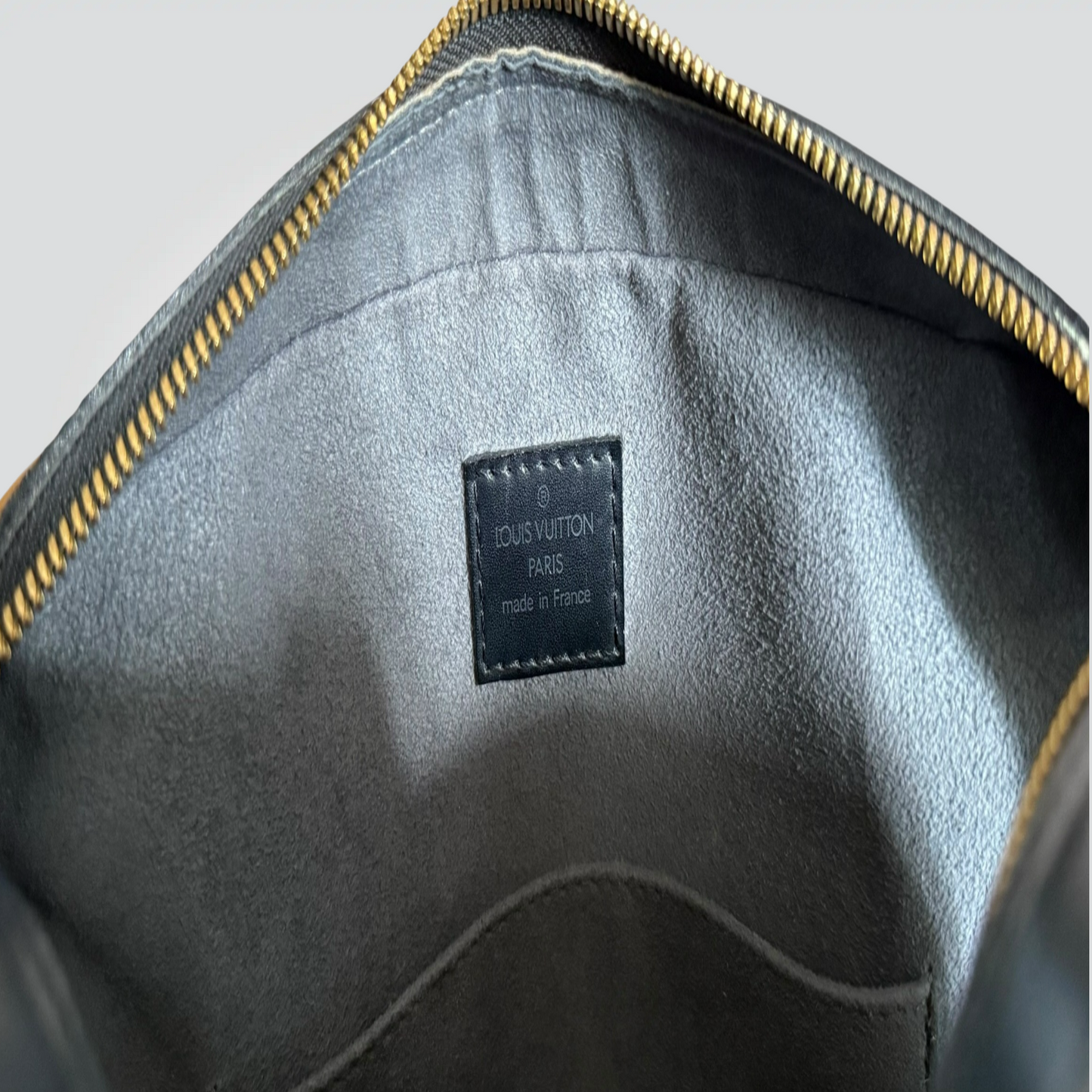 Pre-Owned Louis Vuitton Sablon Black Electric Epi Leather Top Handle Bag Gold Hardware — Very Good | Style Reissue Vancouver