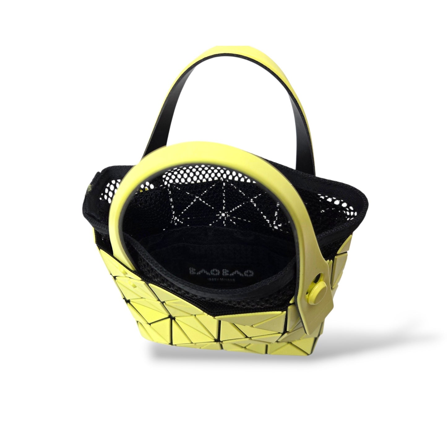 Pre-Owned Bao Bao Issey Miyake Bilbao Mini Tote in Yellow
