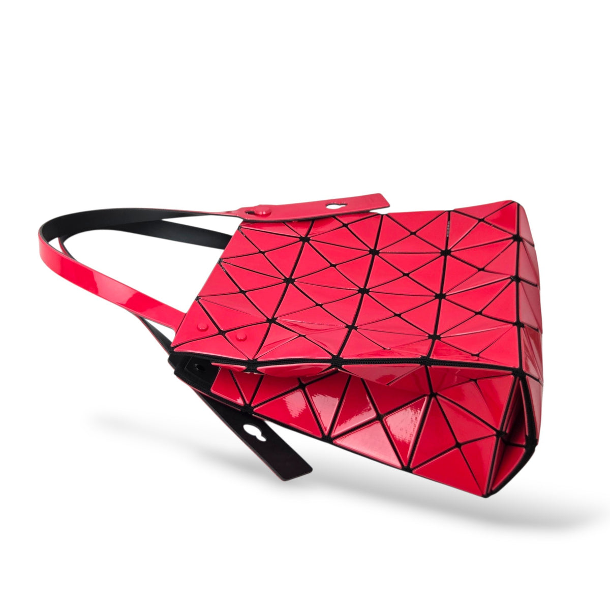 Pre-Owned Bao Bao Issey Miyake Lucent Tote in Red