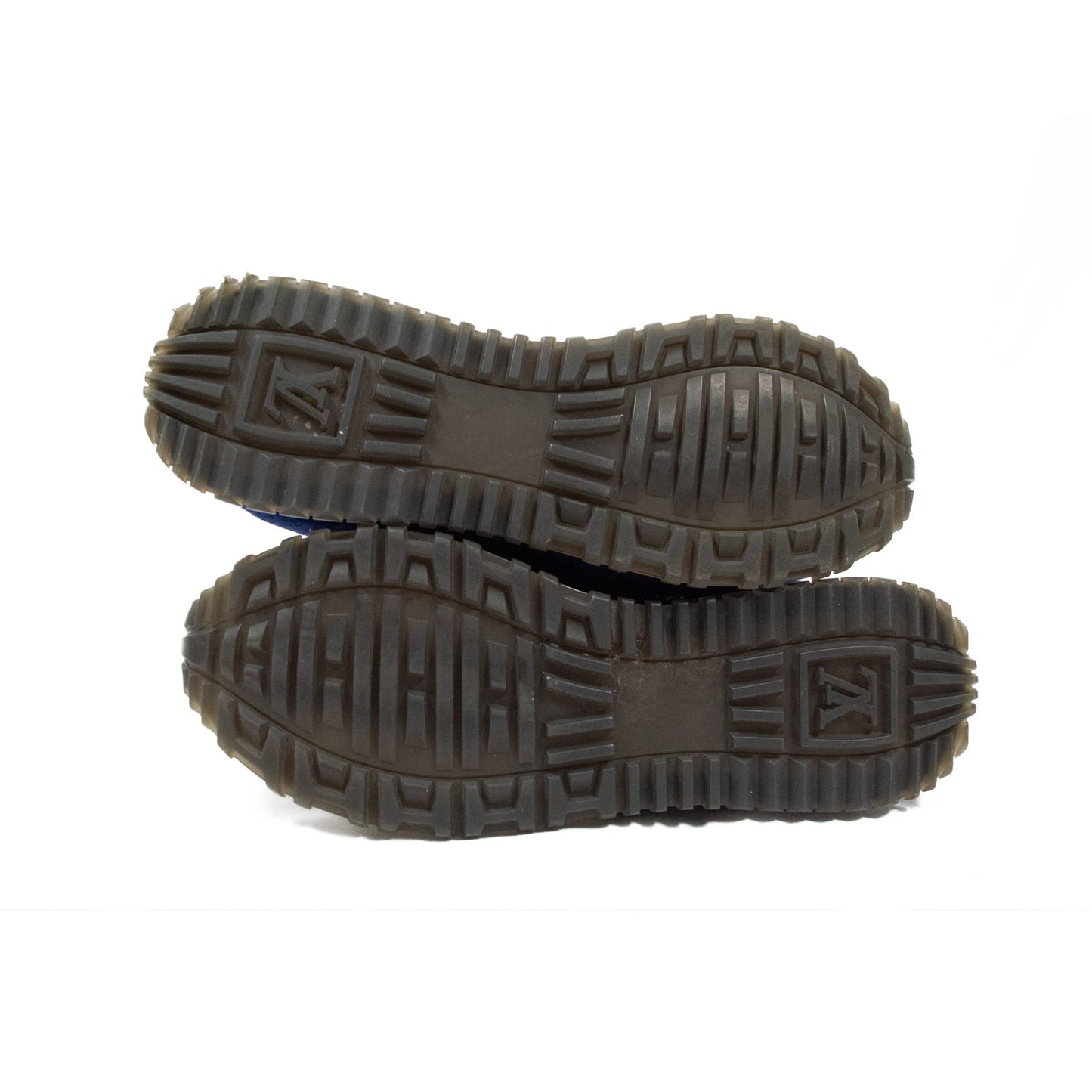 Pre-Owned Louis Vuitton Run Away Python Sneakers (37)