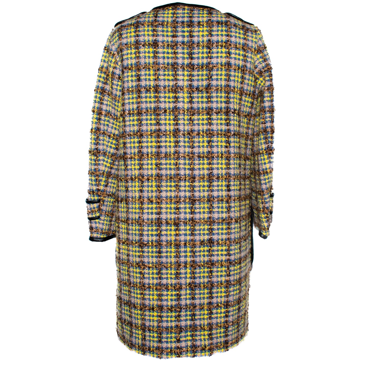 Pre-Owned iBlues Tweed Midi Coat (4)