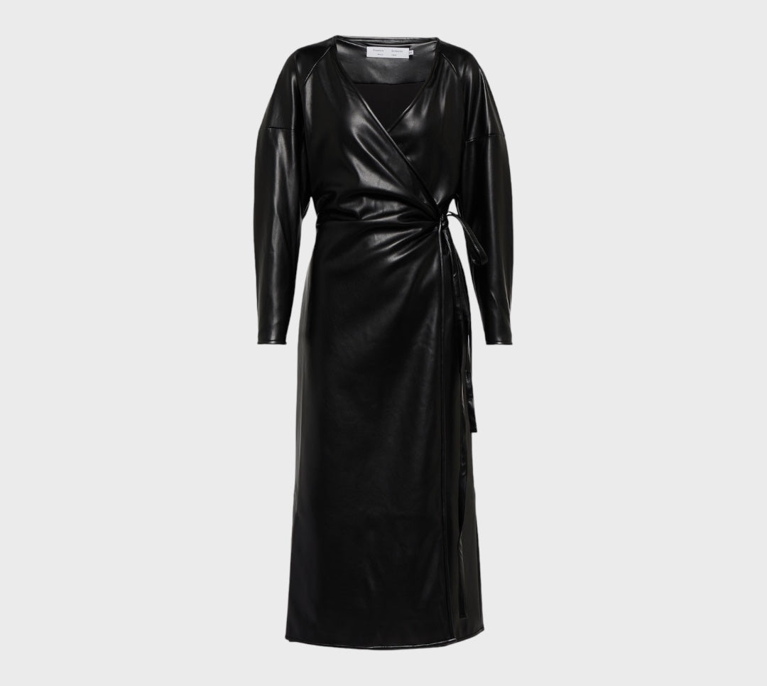 PROENZA SCHOULER
Faux leather midi dress size 8