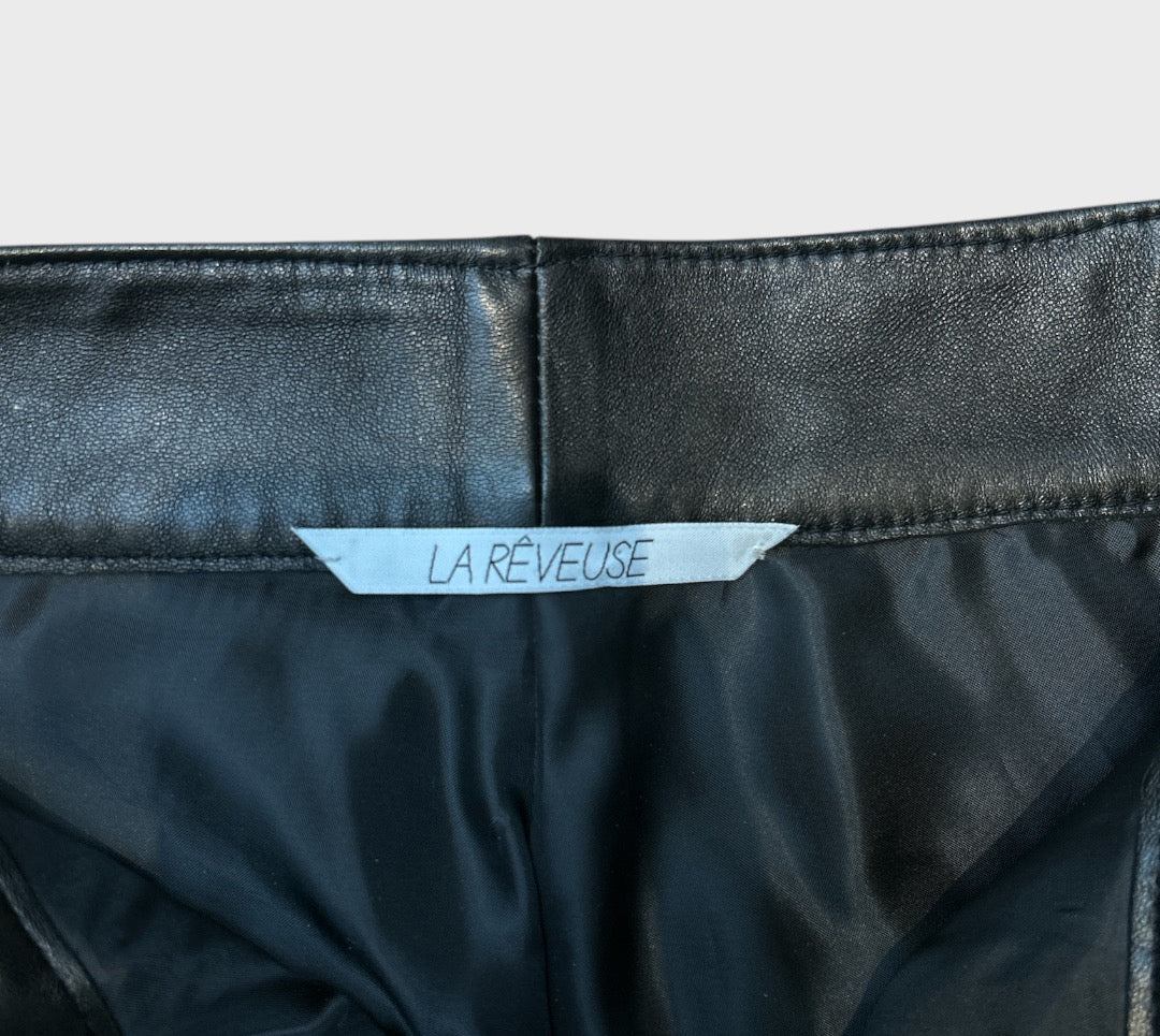 La Reveuse Leather Pants Size 40