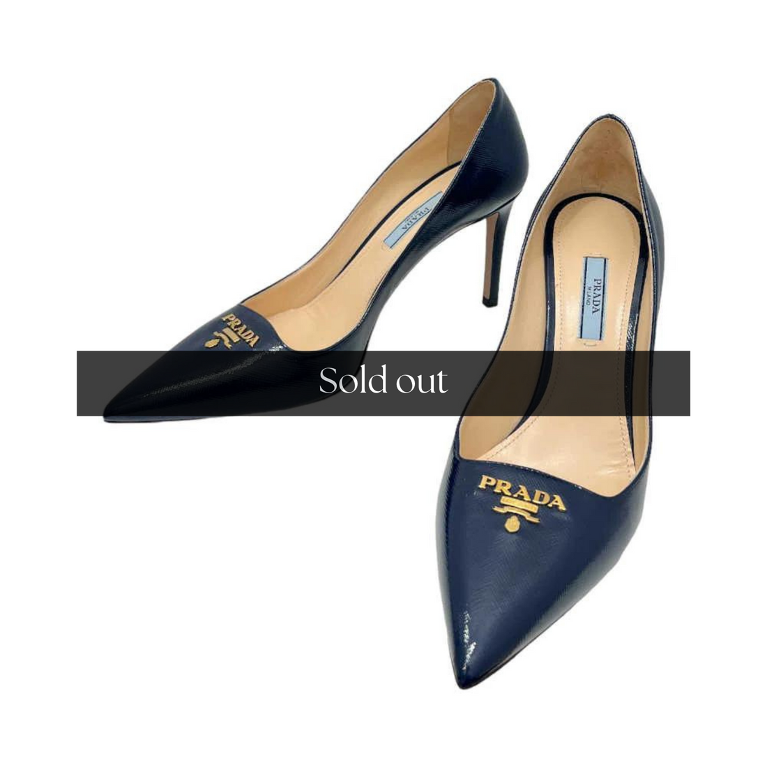 Patent Saffiano Pumps - 38.5