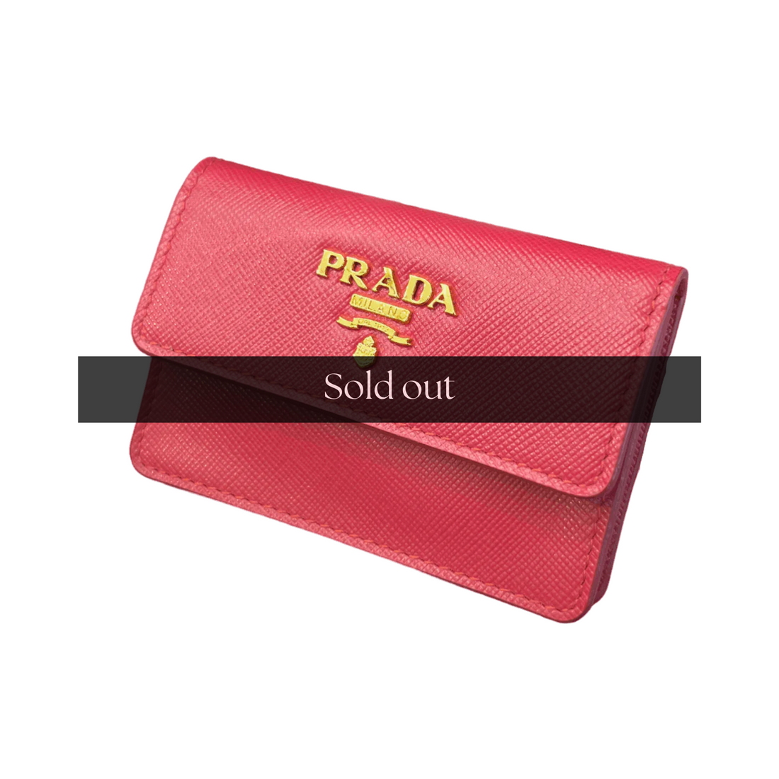 Prada Saffiano Bifold Card Holder