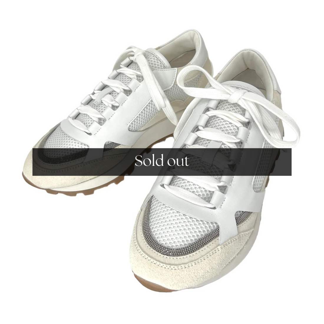 Mesh Paneled Sneakers - 37