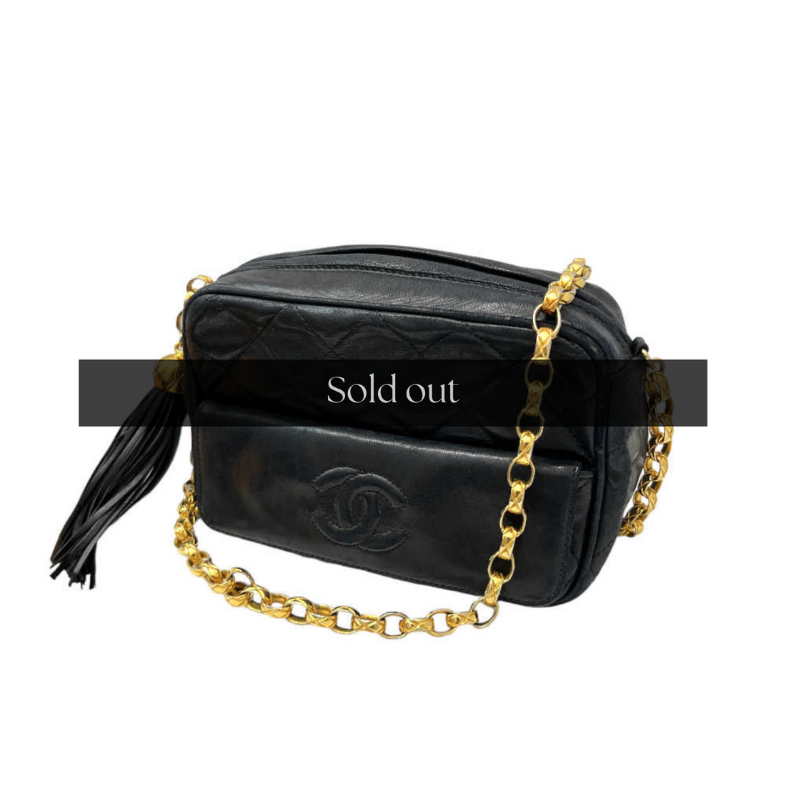 Chanel Vintage Tassel Camera Bag