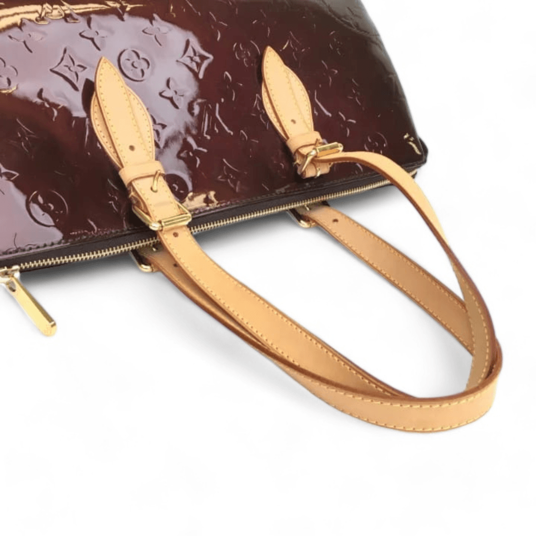 Louis Vuitton Rosewood Patent Leather Bag