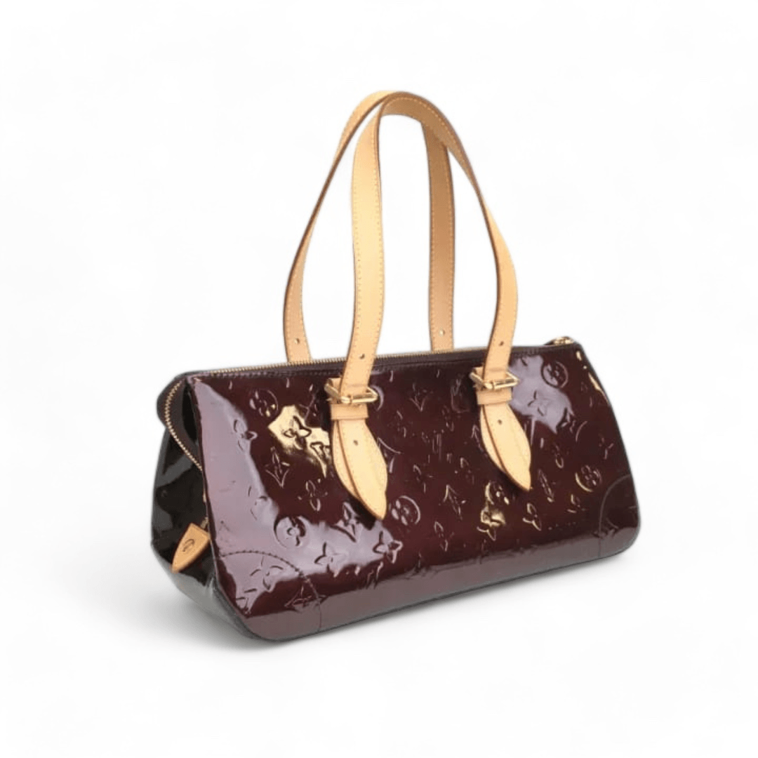 Louis Vuitton Rosewood Patent Leather Bag