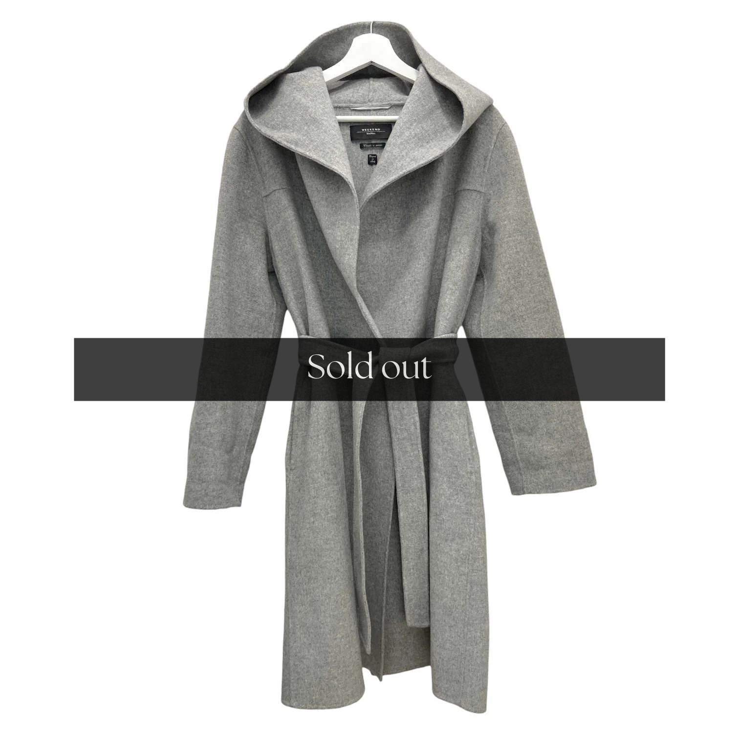 Weekend Max Mara Hooded Coat - 44