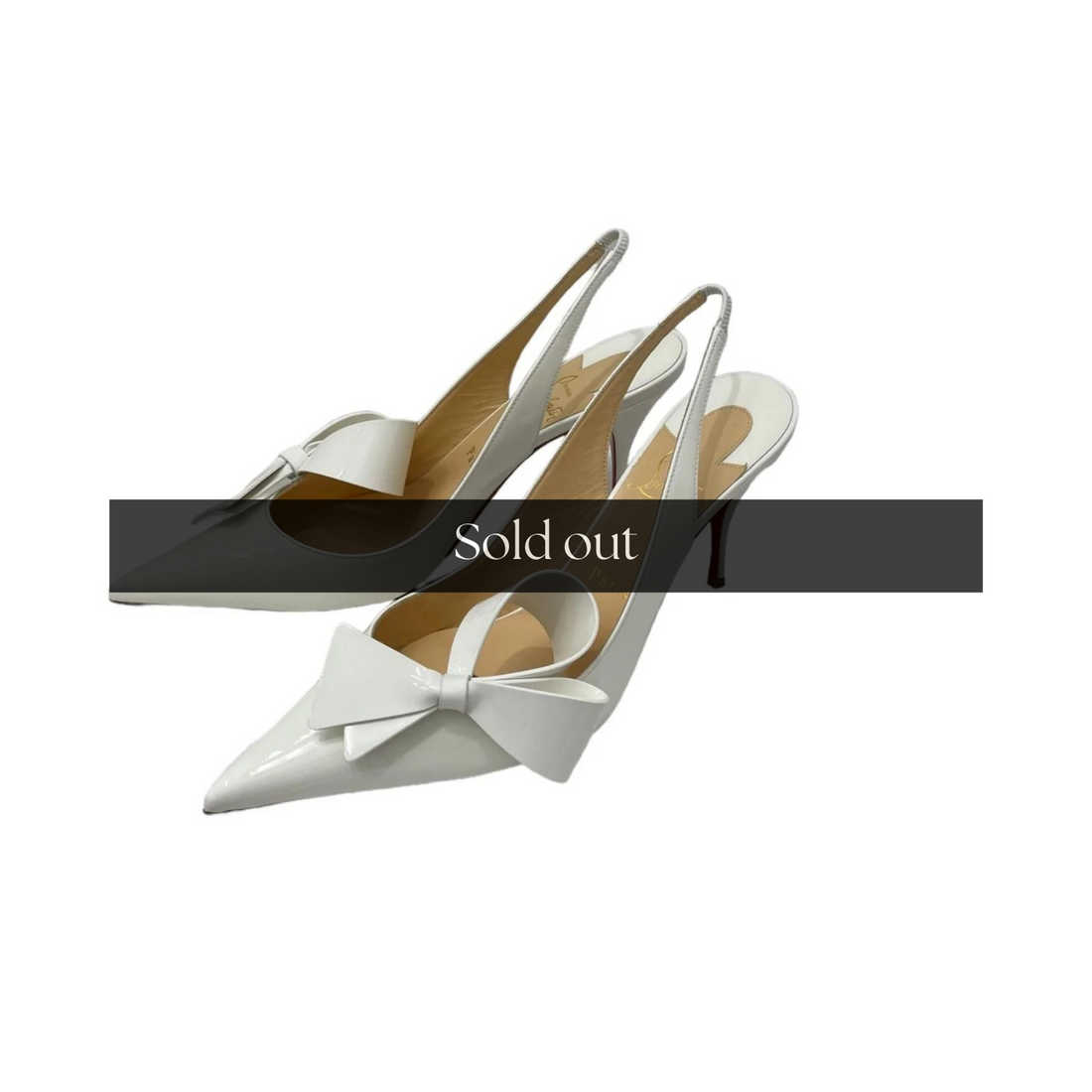 Christian Louboutin Patent Clare Nodo 80 Pumps 39