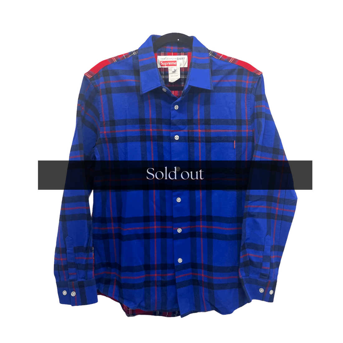 Comme Des Garçons Shirt x Supreme Plaid Button-Up Shirt