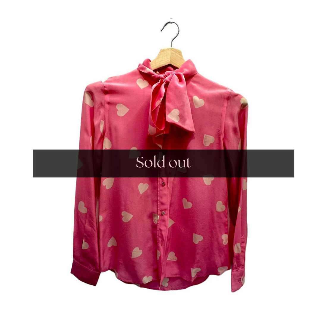 Moschino Heart Printed Blouse - M