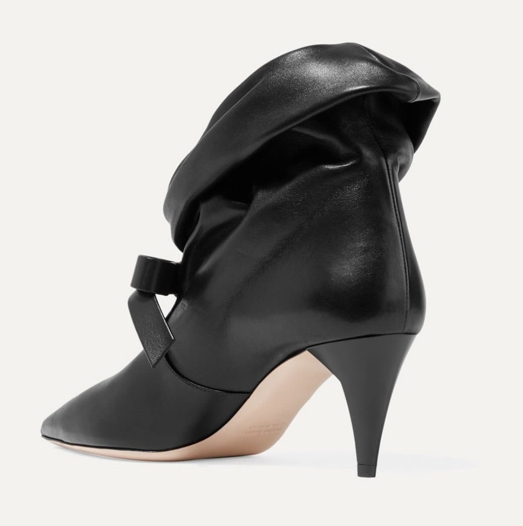 MIU MIU Bow Embelished Boots - Size 37