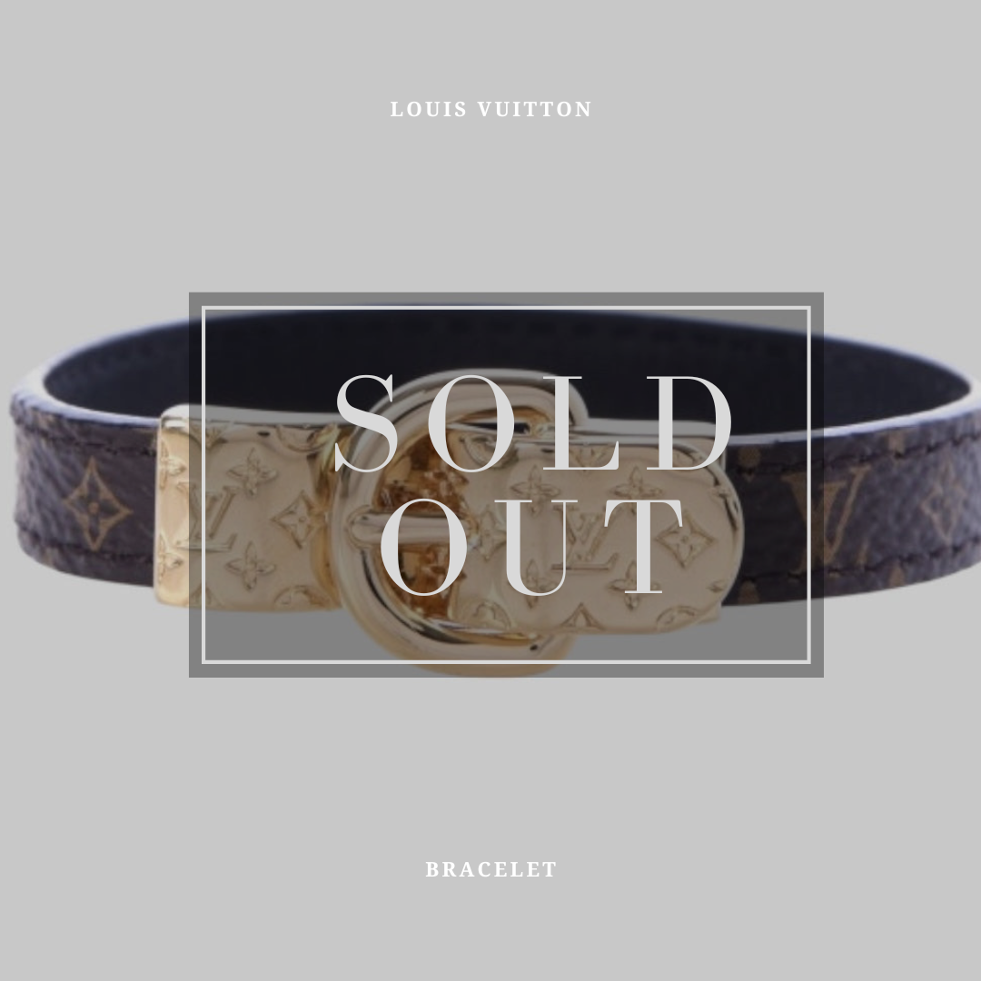 Louis Vuitton Monogram Fasten Your LV Bracelet