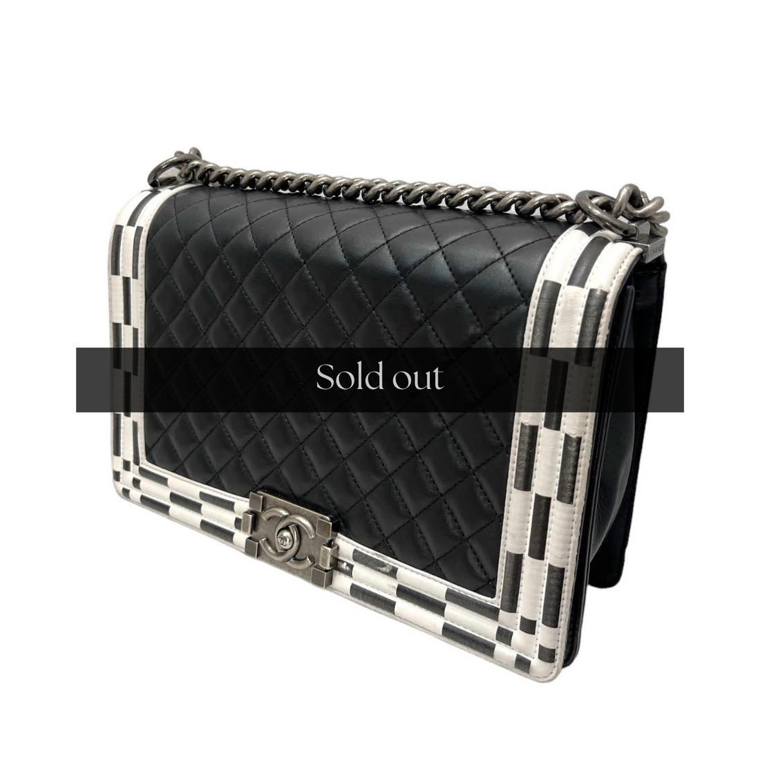 Chanel Medium Checkerboard Boy Bag