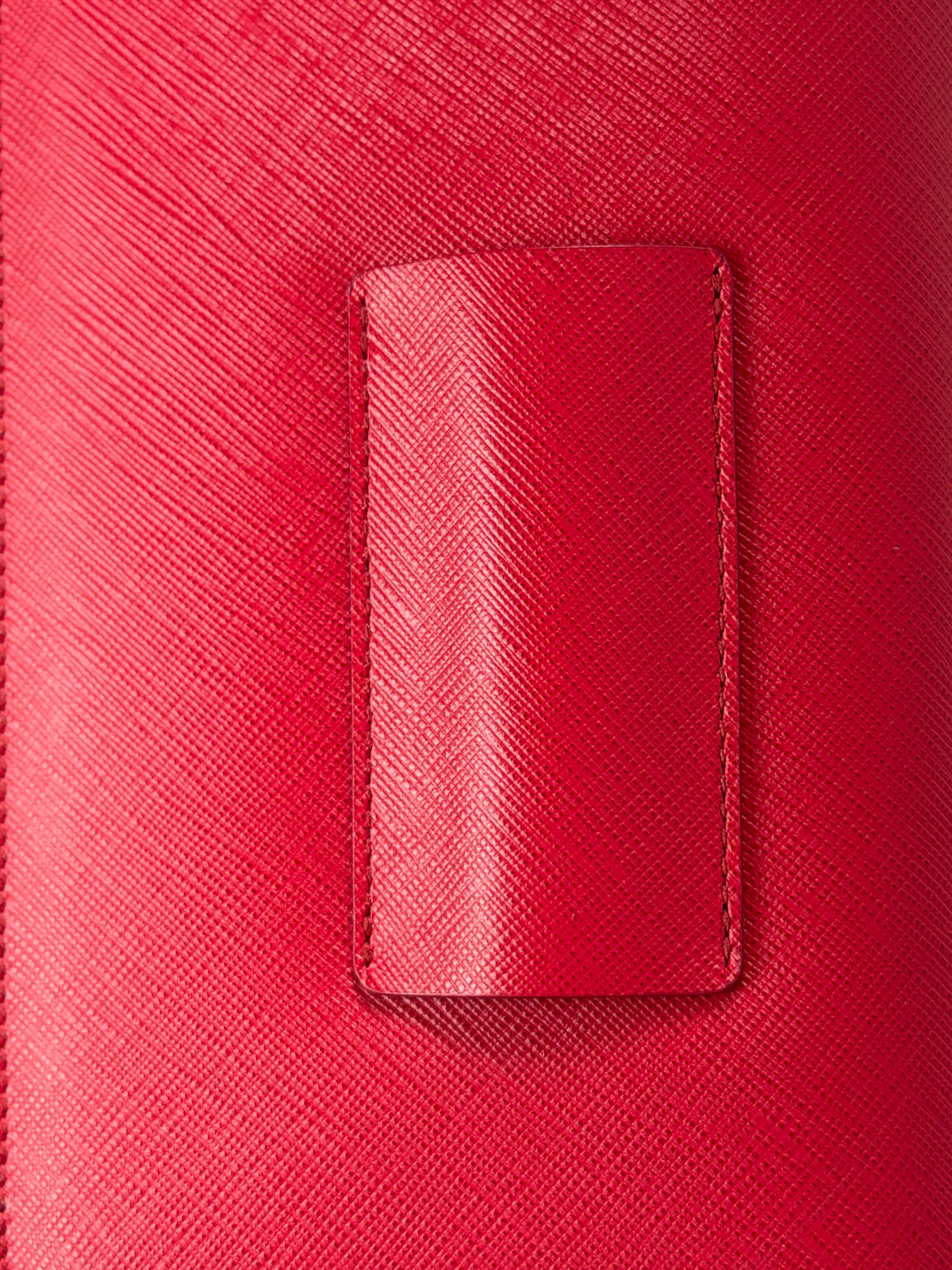 Pre-Owned Salvatore Ferragamo Ginny Vara Red Leather Crossbody Bag – Removable Strap and Clutch