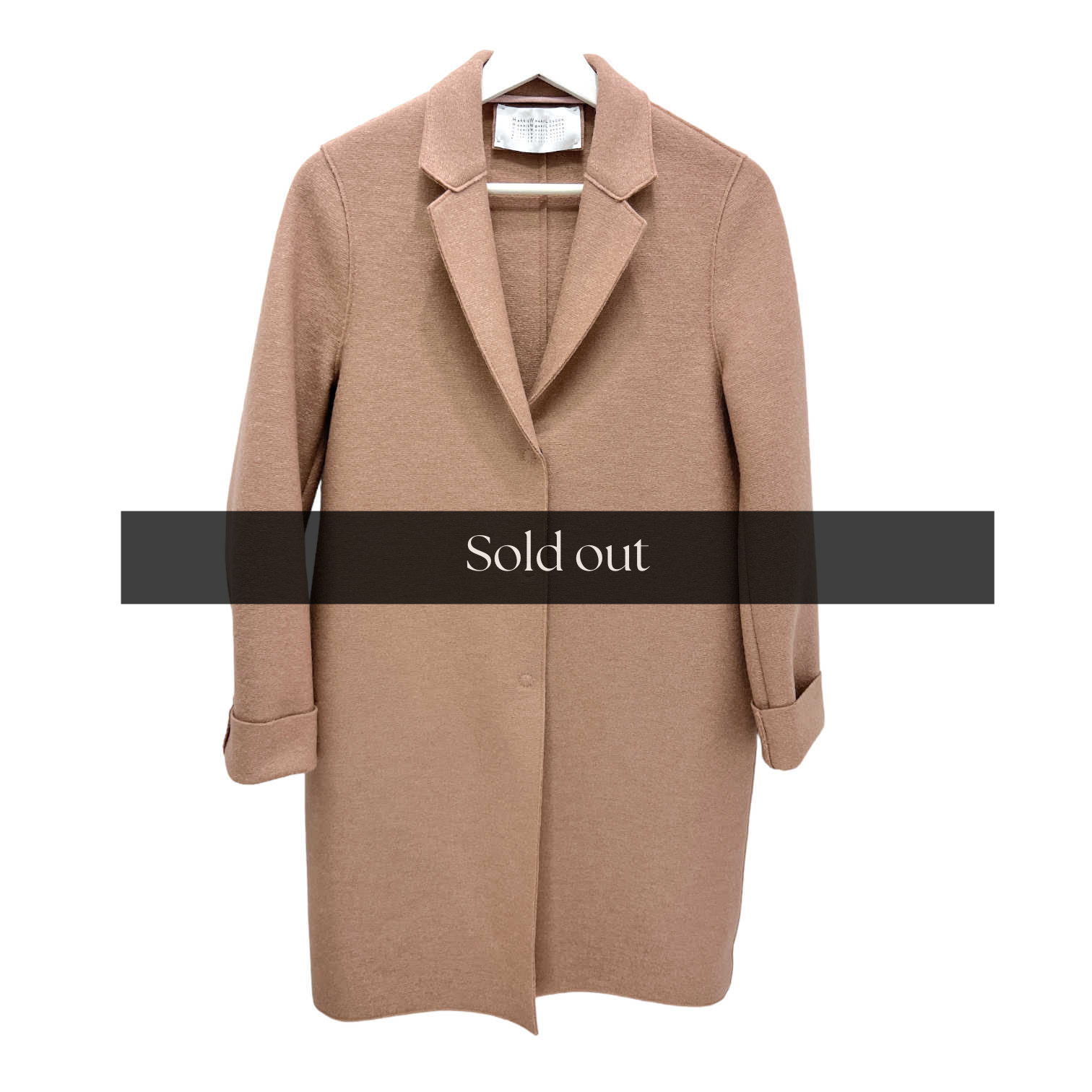 Wool Single Breasted Coat - 40