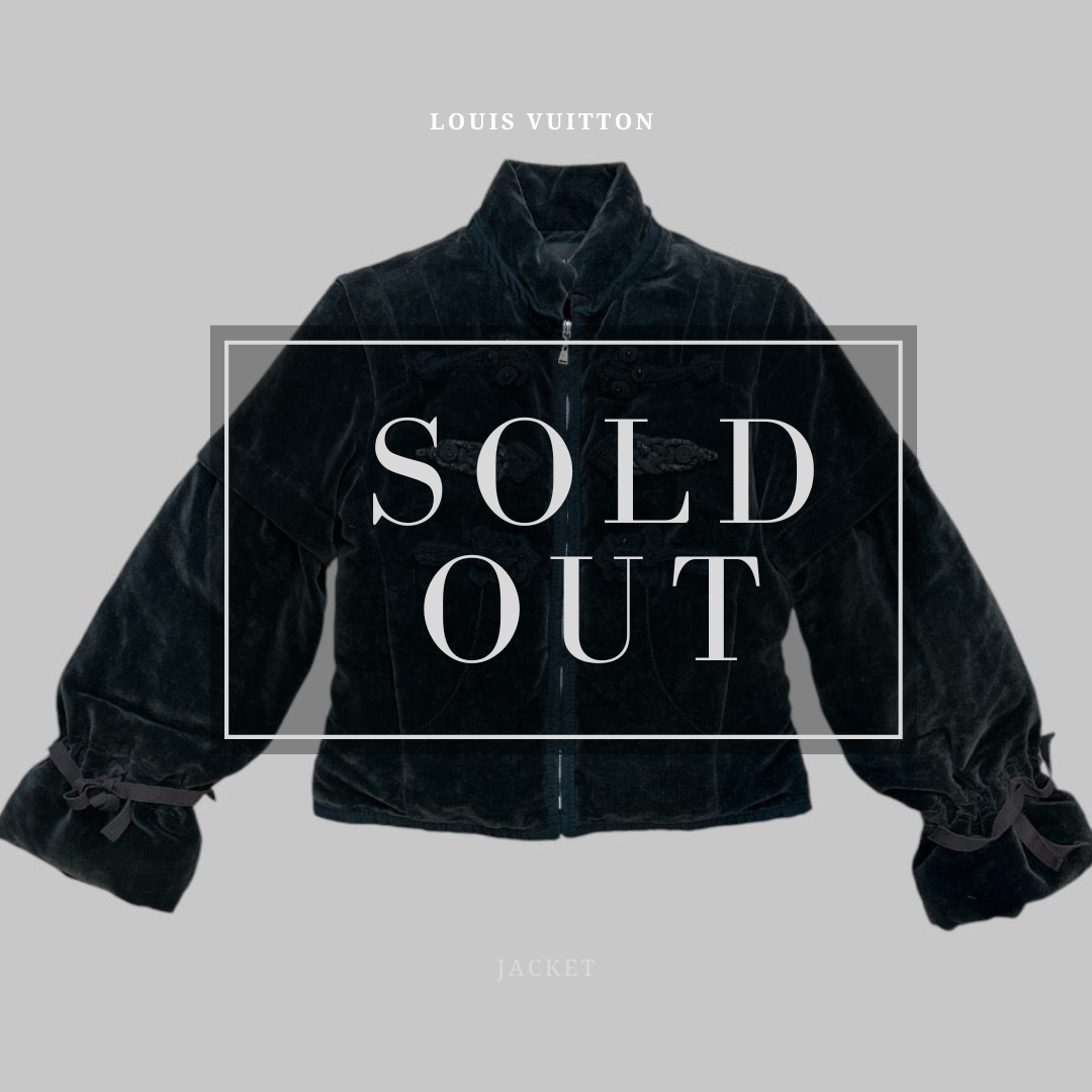 Louis Vuitton Velvet Jacket size 40