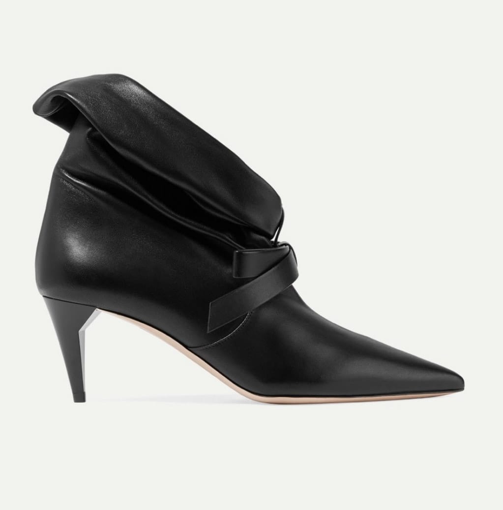 MIU MIU Bow Embelished Boots - Size 37