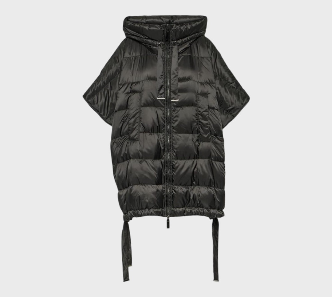 Max Mara
Women's Black The Cube Down Cape