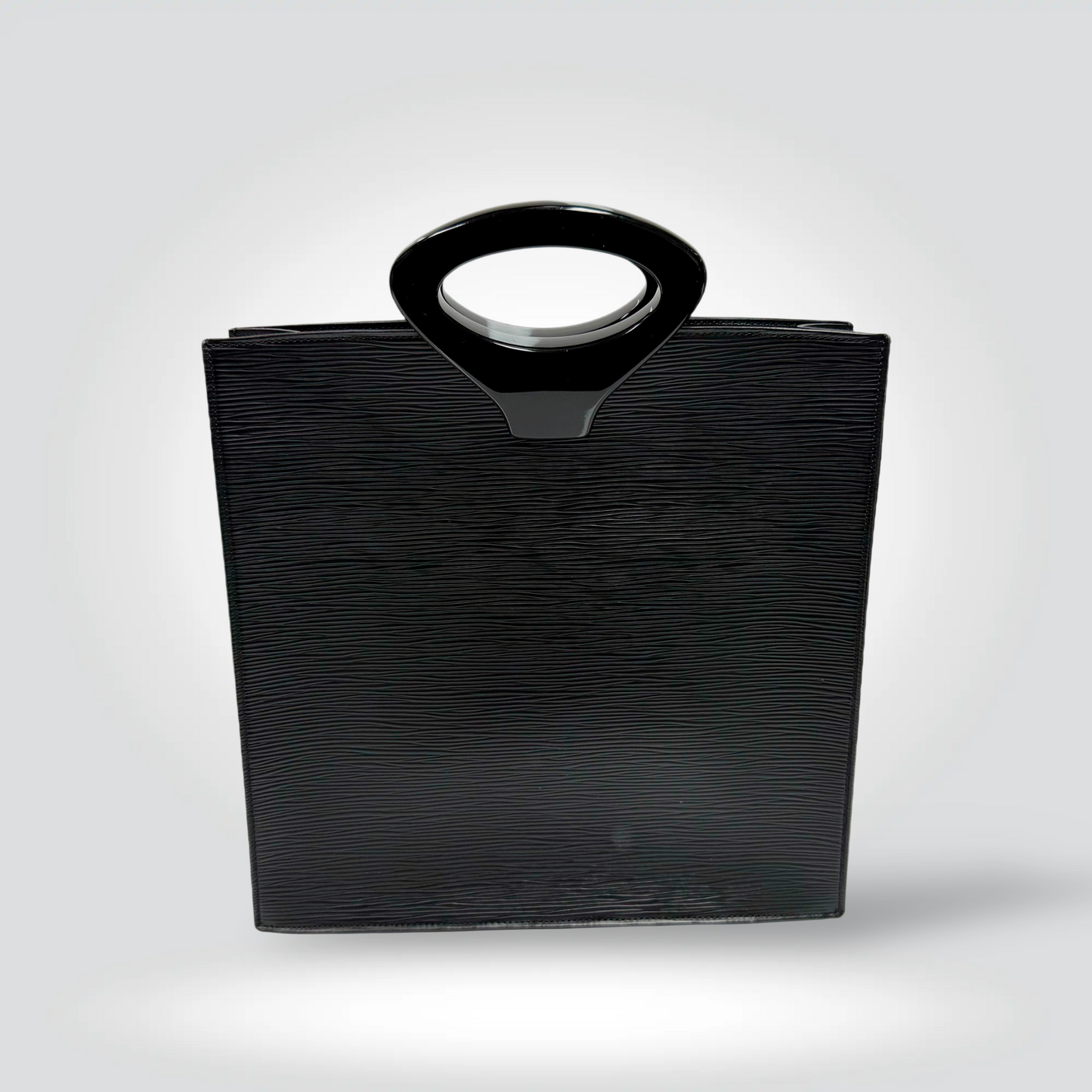 Louis Vuitton Ombre Epi Leather Tote Bag Black Resin Handles M52102 — Very Good | Style Reissue Vancouver