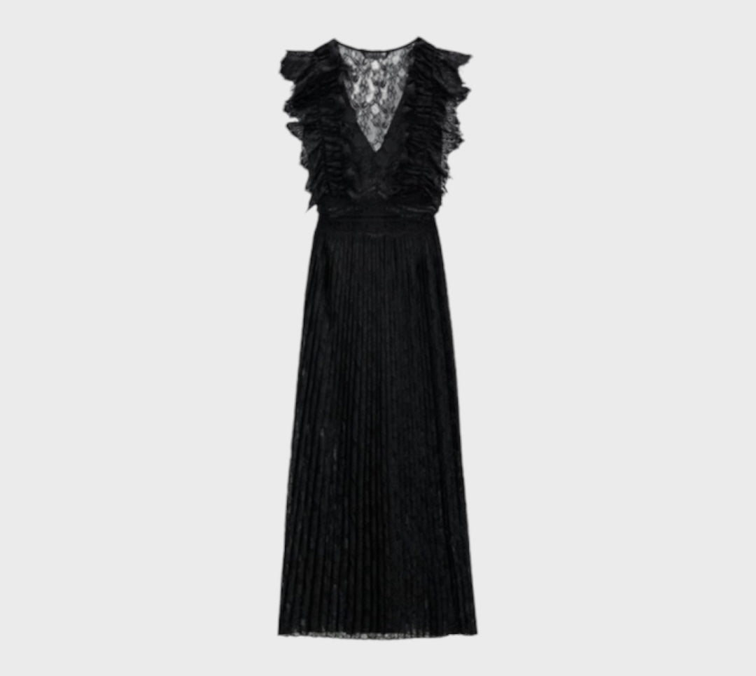 Zara Lace Maxi Dress size M