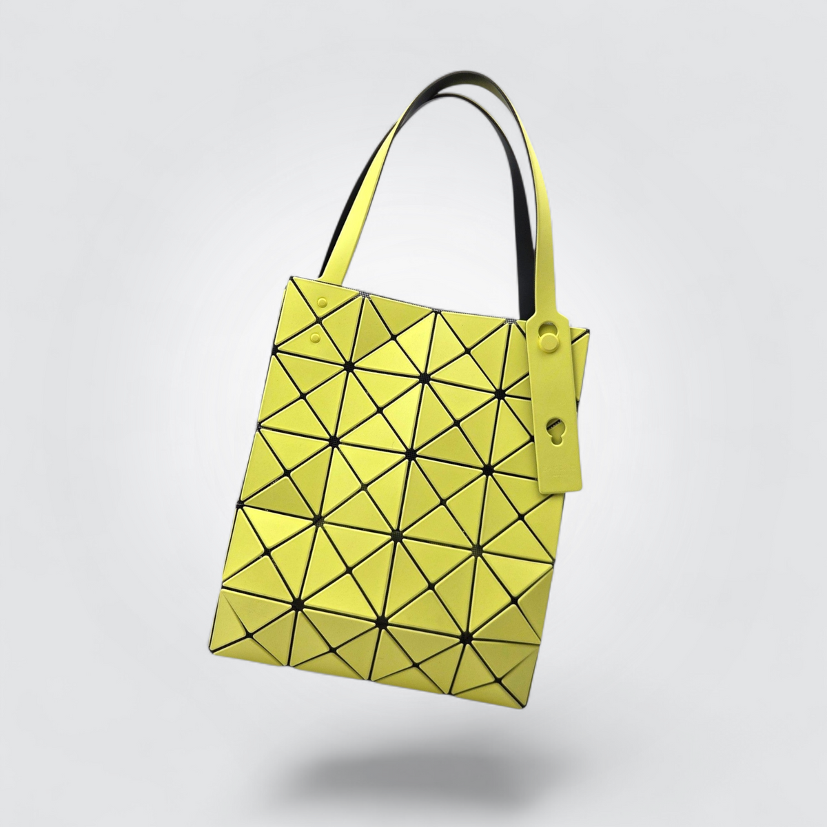 Bao Bao Prism Tote in Yellow-Green