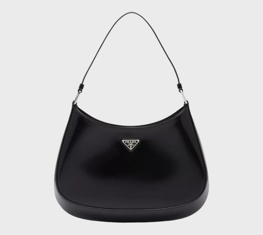 Prada Cleo brushed leather shoulder bag