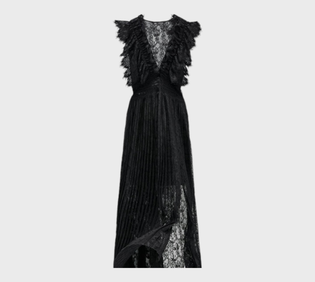 Zara Lace Maxi Dress size M