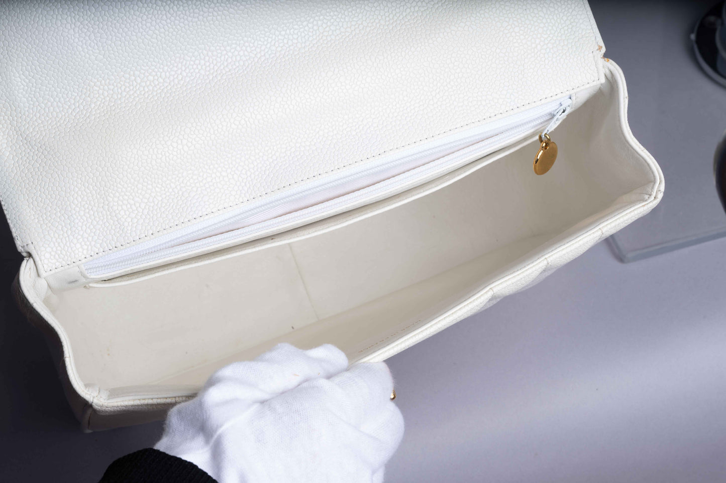 Pre-Owned Vintage Chanel Kelly Handbag with 24K Gold Plating