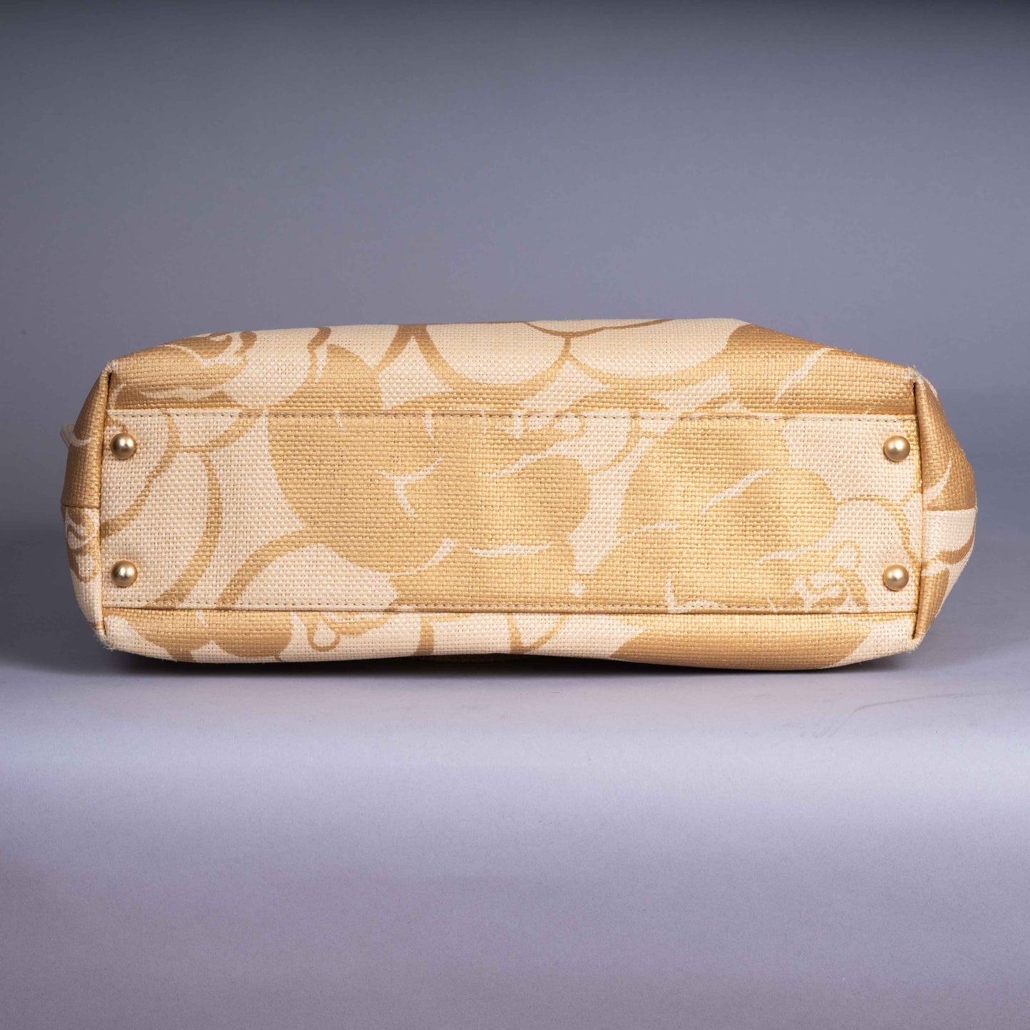 Pre-Owned Chanel Camellia Jacquard Shoulder Bag