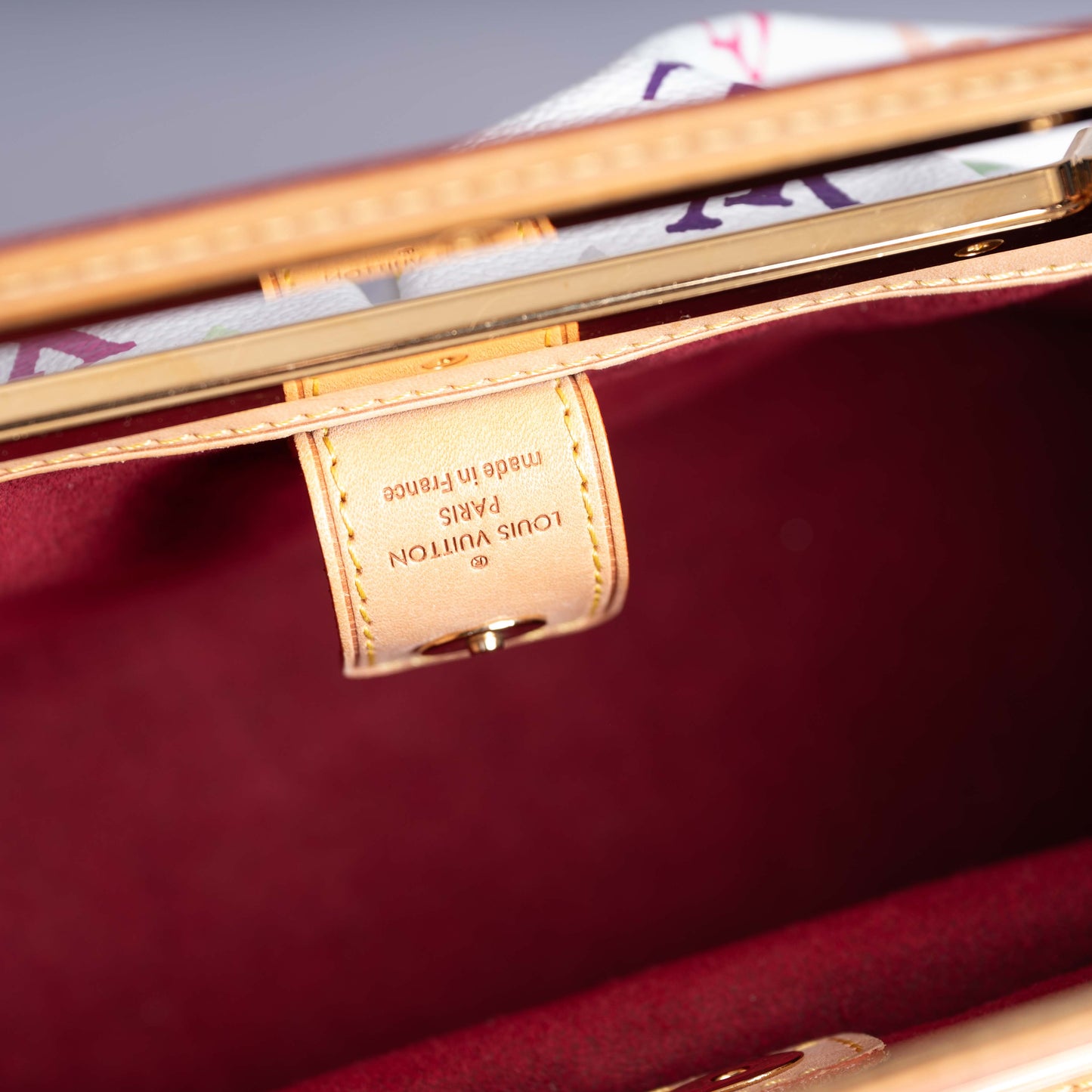 Pre-Owned Louis Vuitton Murakami Top Handle Bag