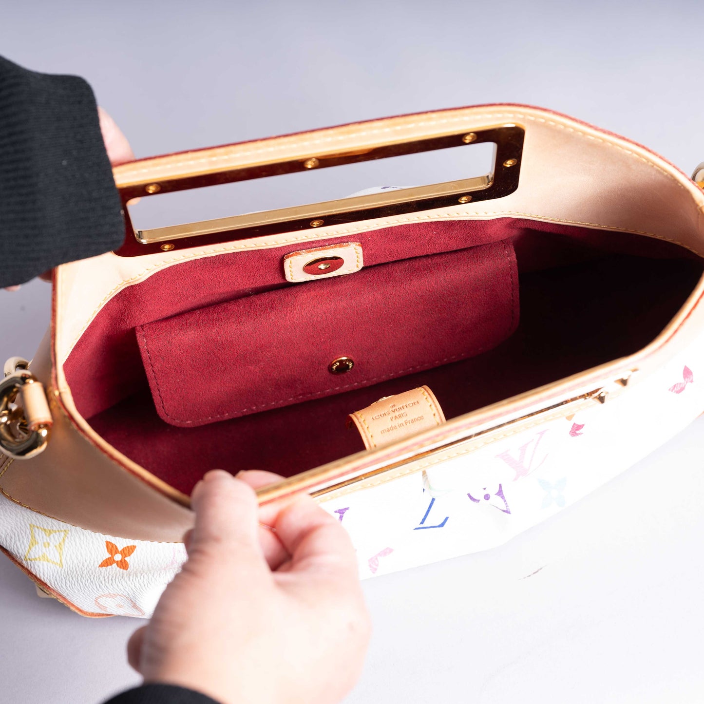 Pre-Owned Louis Vuitton Murakami Top Handle Bag