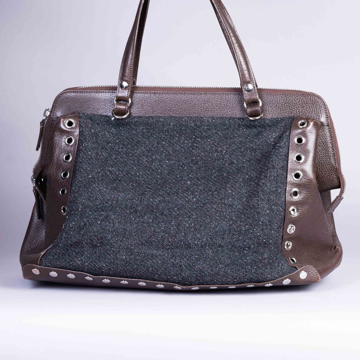 Pre-Owned Marni Wool Tweed Handbag