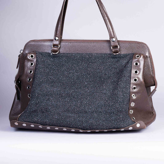 Pre-Owned Marni Wool Tweed Handbag