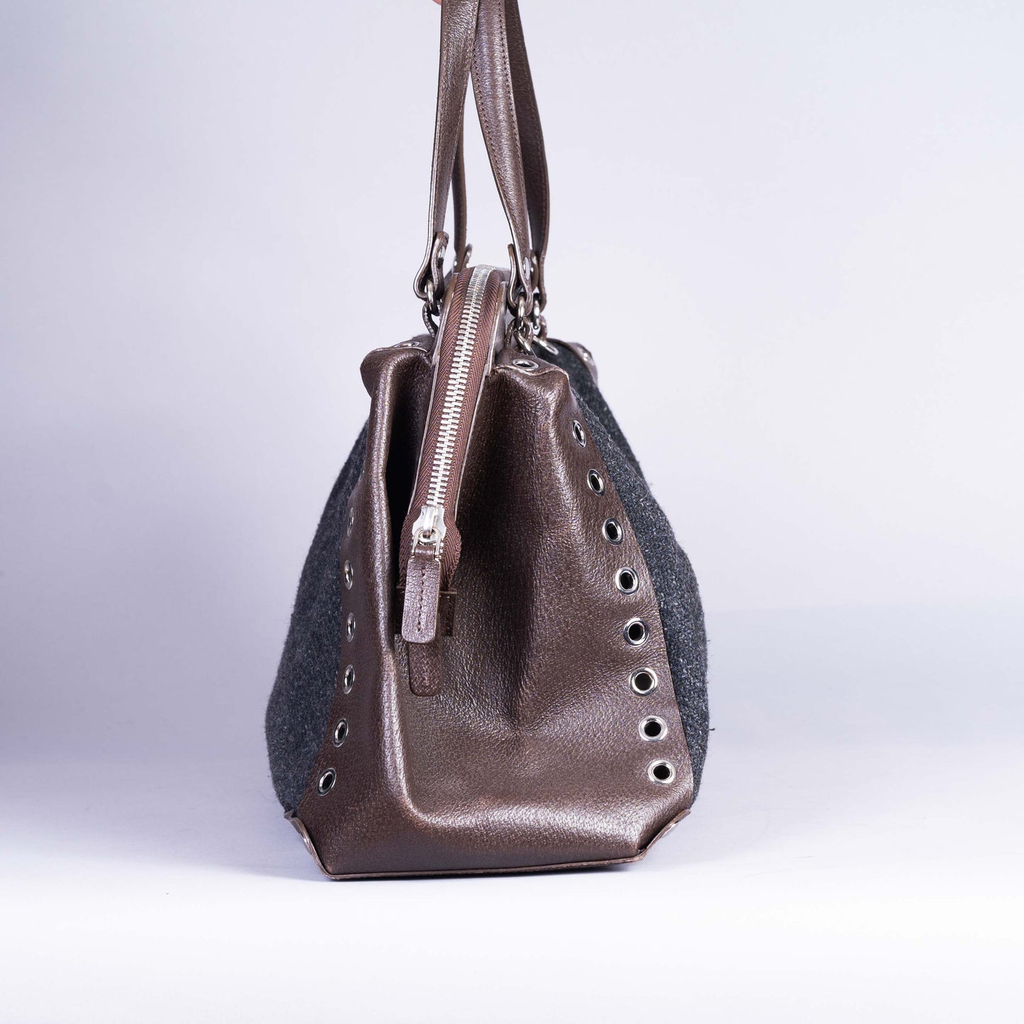 Pre-Owned Marni Wool Tweed Handbag