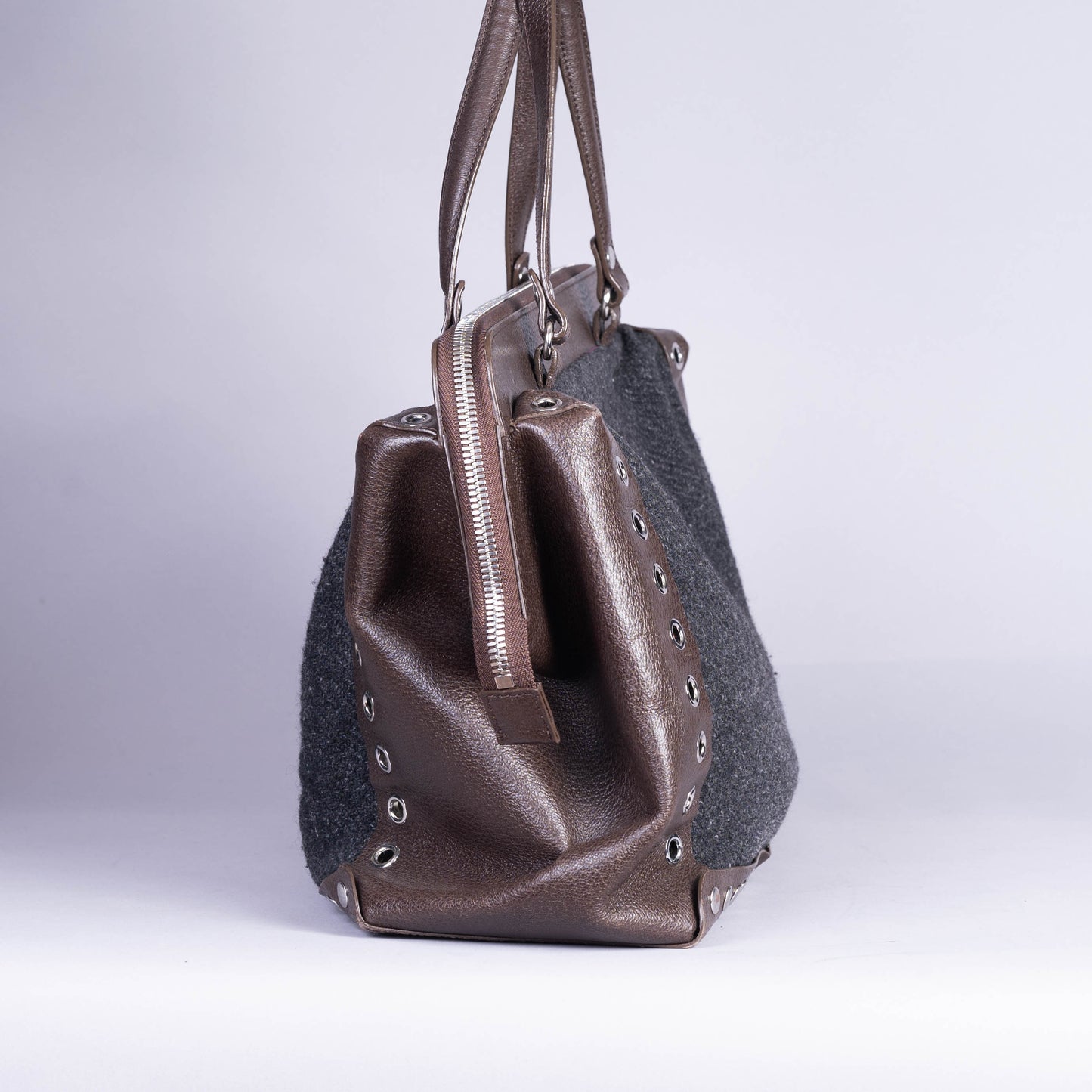 Pre-Owned Marni Wool Tweed Handbag