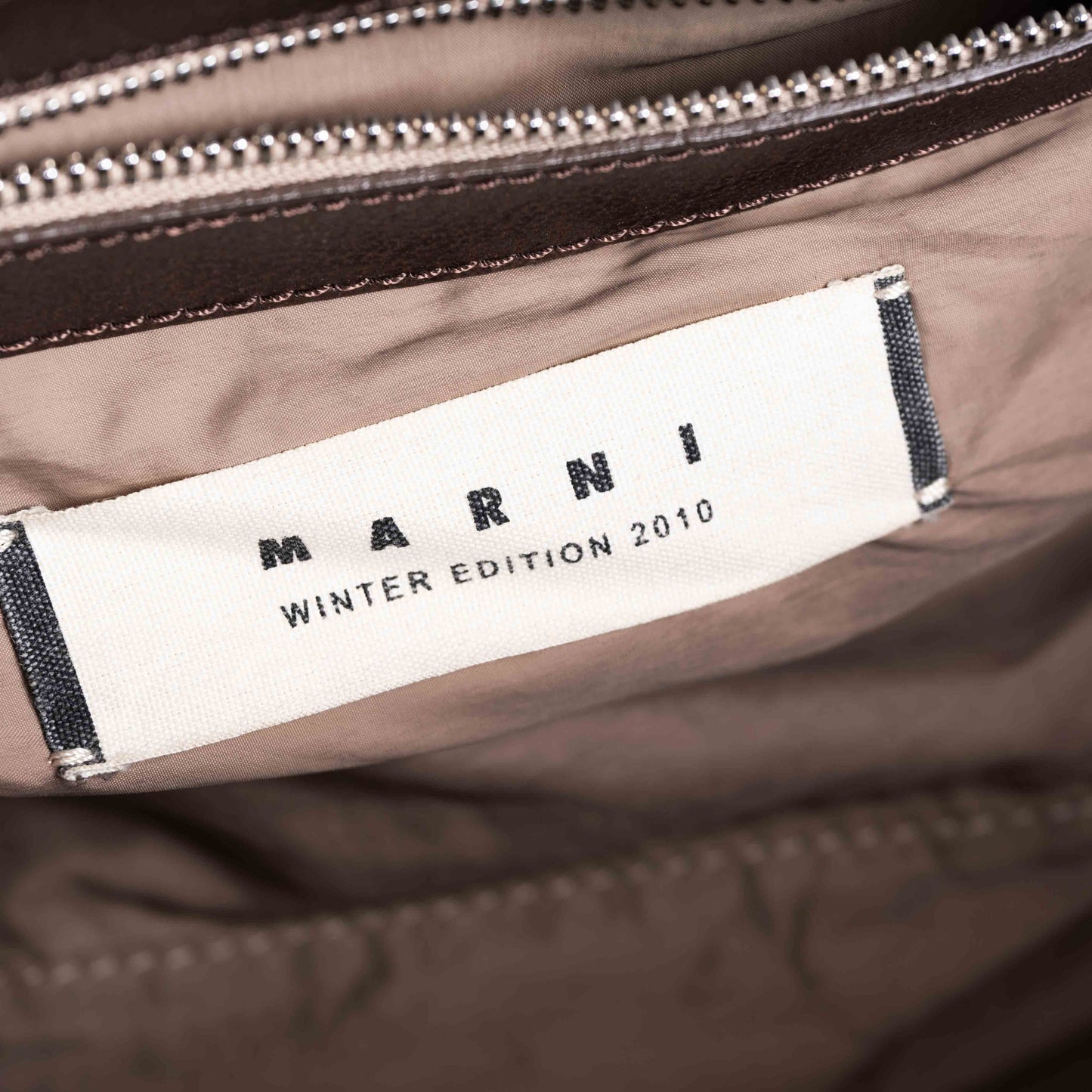 Pre-Owned Marni Wool Tweed Handbag