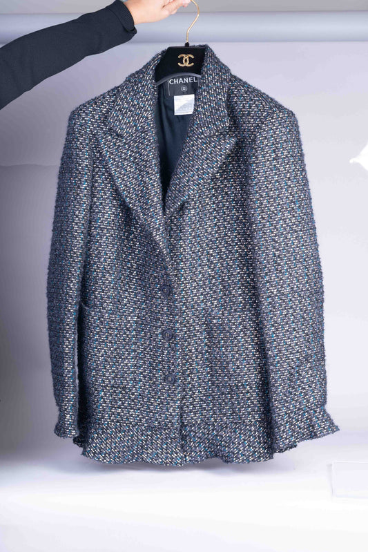 Pre-Owned Chanel Tweed Blazer (46)