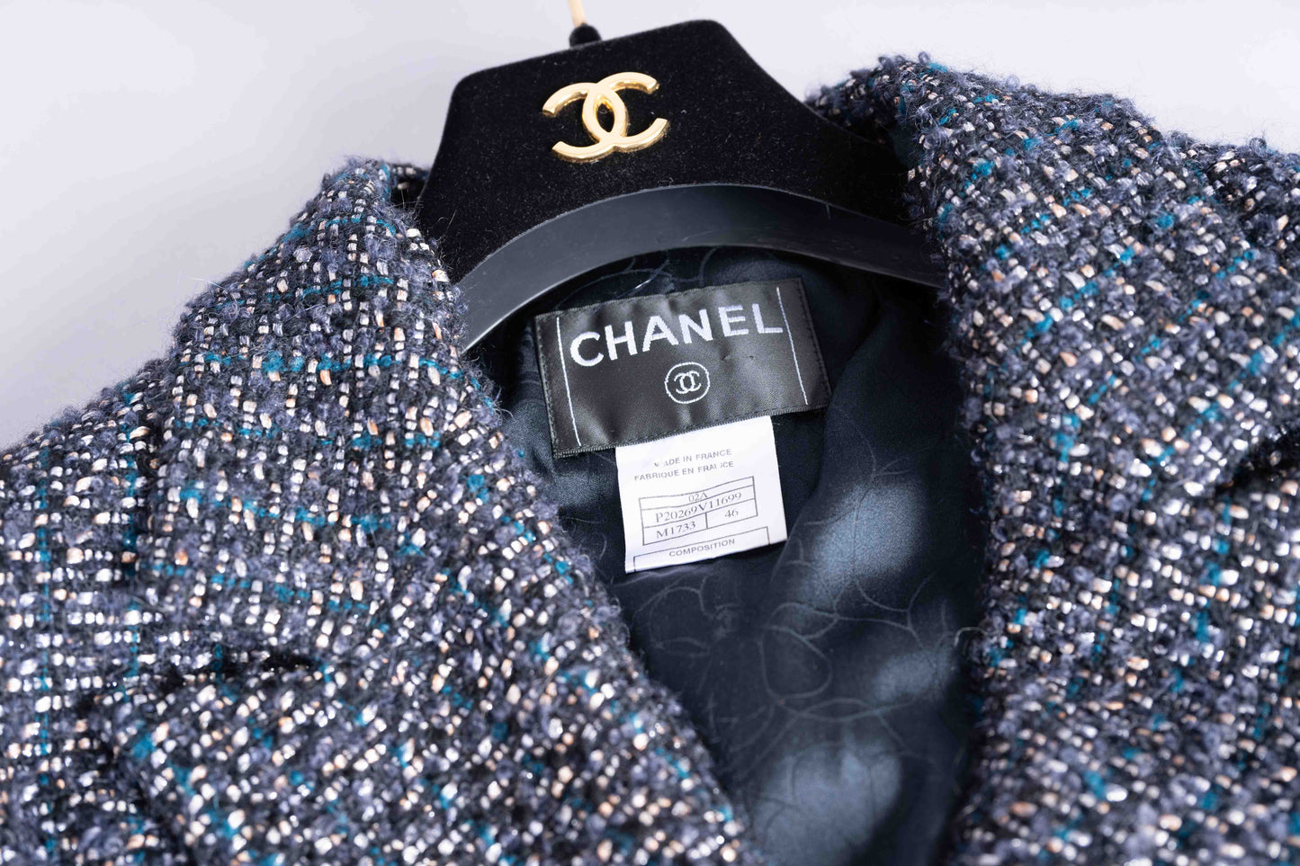 Pre-Owned Chanel Tweed Blazer (46)