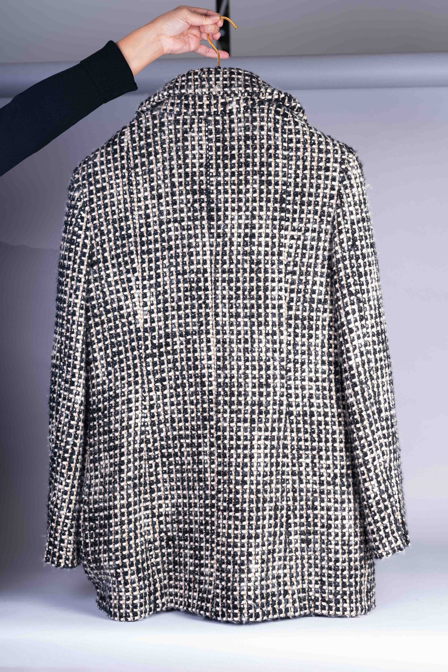 Pre-Owned Chanel Tweed Coat (42)