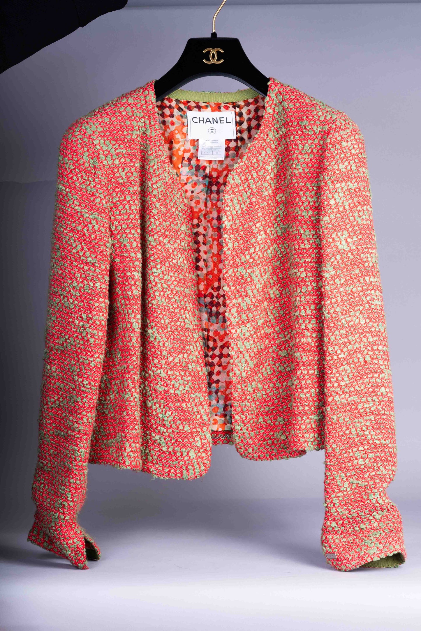 Pre-Owned Chanel Tweed Jacket (42)