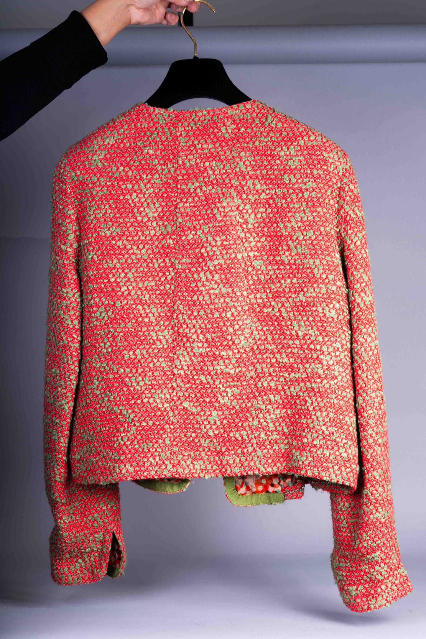 Pre-Owned Chanel Tweed Jacket (42)